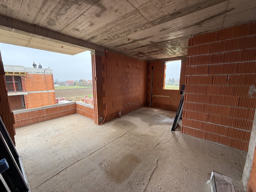 Zagreb, Gornji stupnik, Stan s dvije spavaće sobe na 2. katu, 47,5 m²