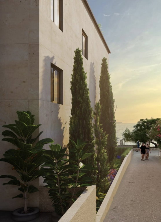 Pag, Mandre, ekskluzivna novogradnja prvi red do mora, NKP 68,89 m2, stan S2