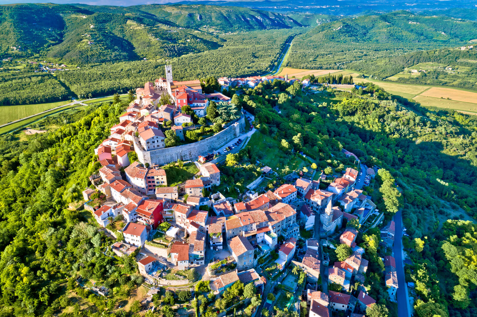 Charming Motovun in Istria