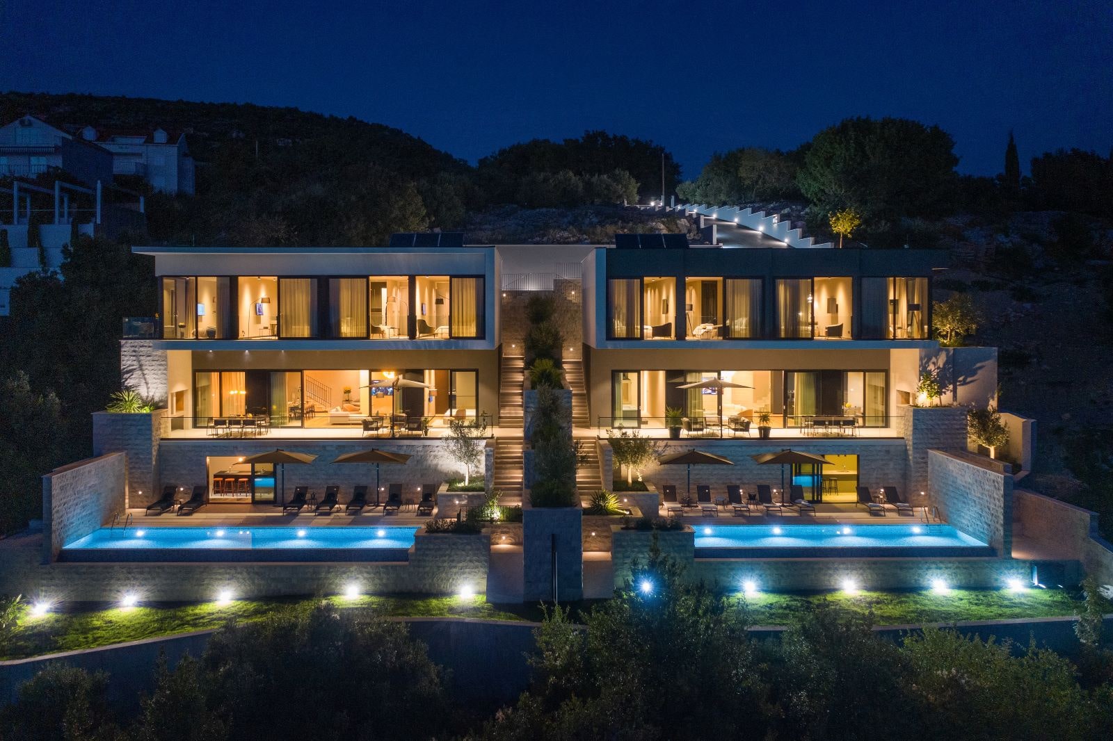 2 luksuzne vile za prodaju kao investicija blizu Dubrovnika